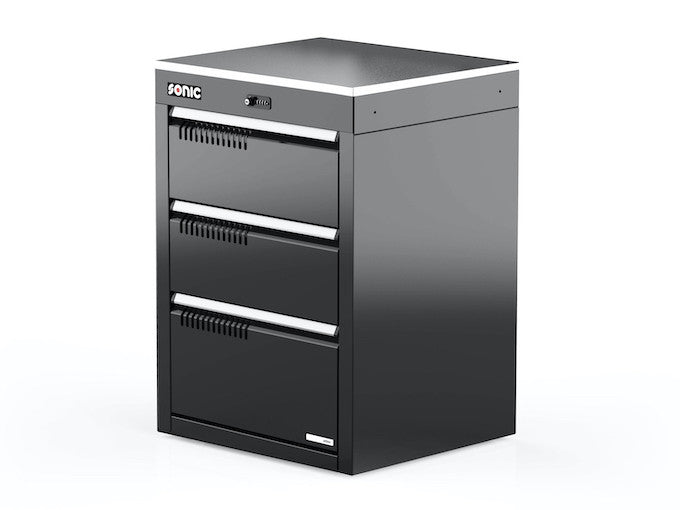 Sonic Tools MSS+ 720 Series Drawer Cabinet, 3 Drawers