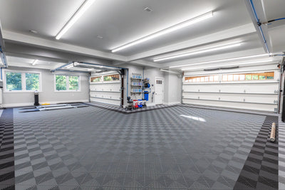 Advanced Three Car Garage Lighting Solution
