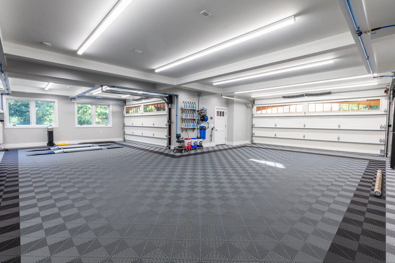 Advanced Four Car Garage Lighting Solution