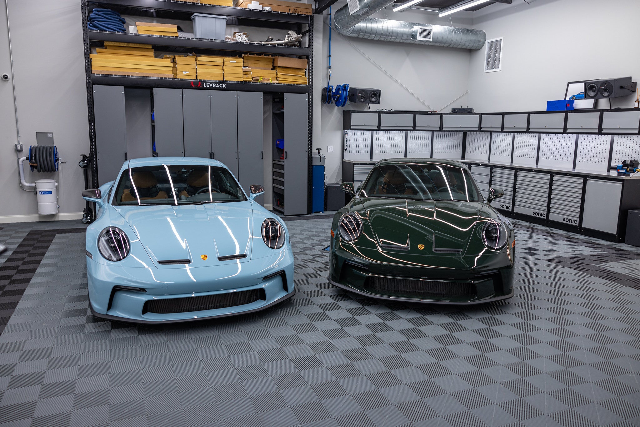 Swisstrax Modular Garage Flooring System for Three-Car Garages