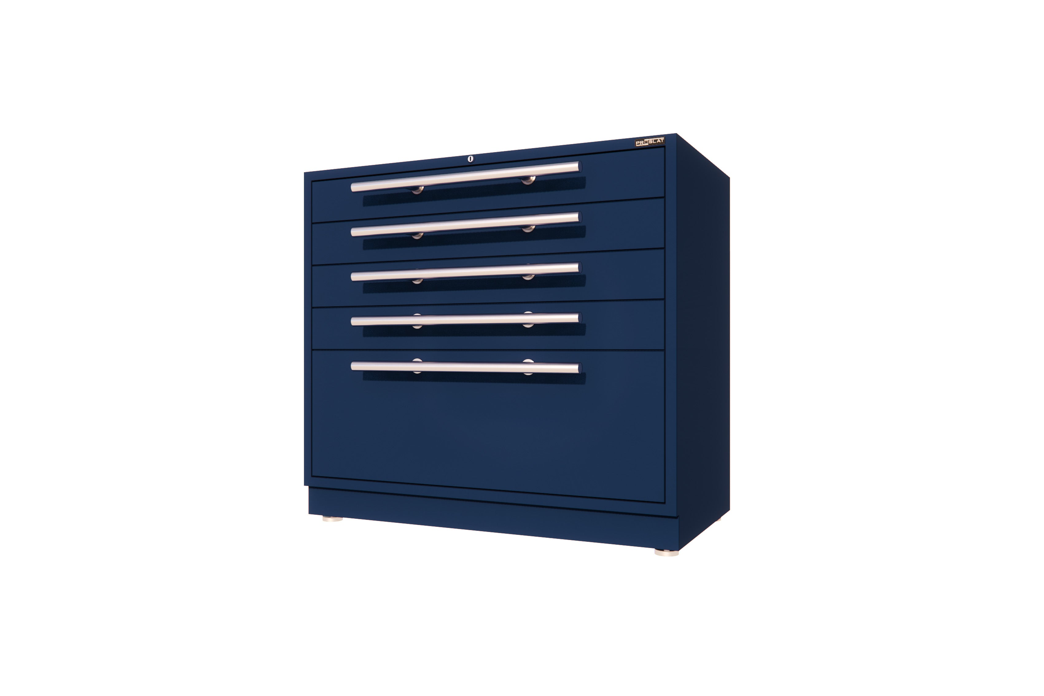 ProSlat LUX 5-Drawer Base Cabinet Heavy-Duty Tool Storage