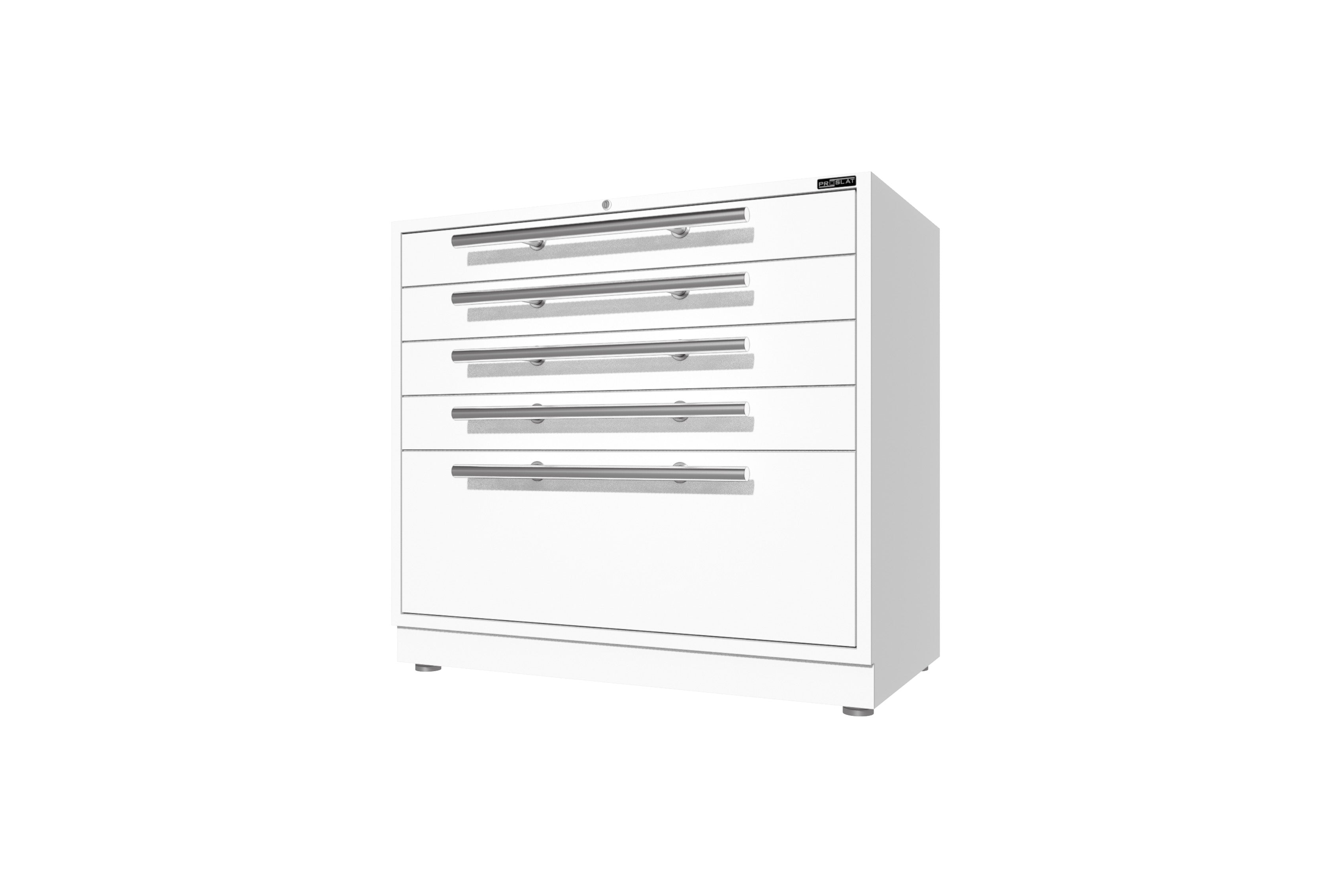 ProSlat LUX 5-Drawer Base Cabinet Heavy-Duty Tool Storage