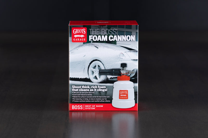 THE BOSS™ Foam Cannon  Ultimate Foam Delivery - Griot's Garage