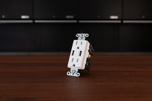 Lutron 15 Amp Dual USB-A Receptacle