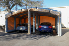 CarCapsule Arch Roof Double Outdoor Showcase