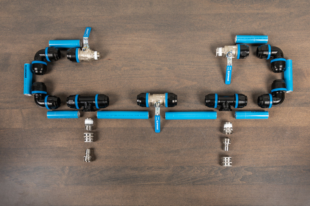 Prevost Piping Package for Efficient Deionized Water Delivery With 