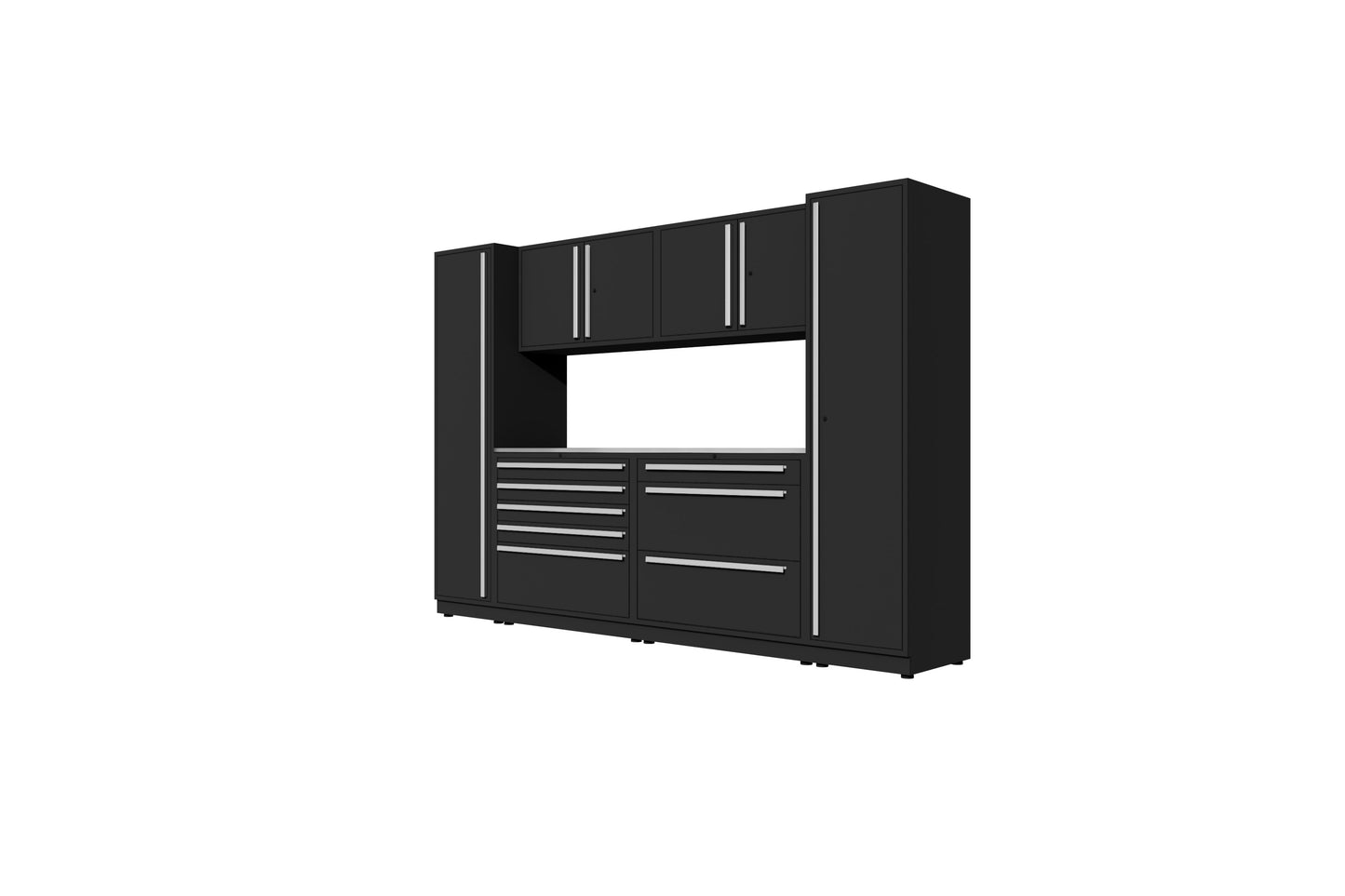 ProSlat Fusion Plus 120" Single Door Locker Preconfigured Array
