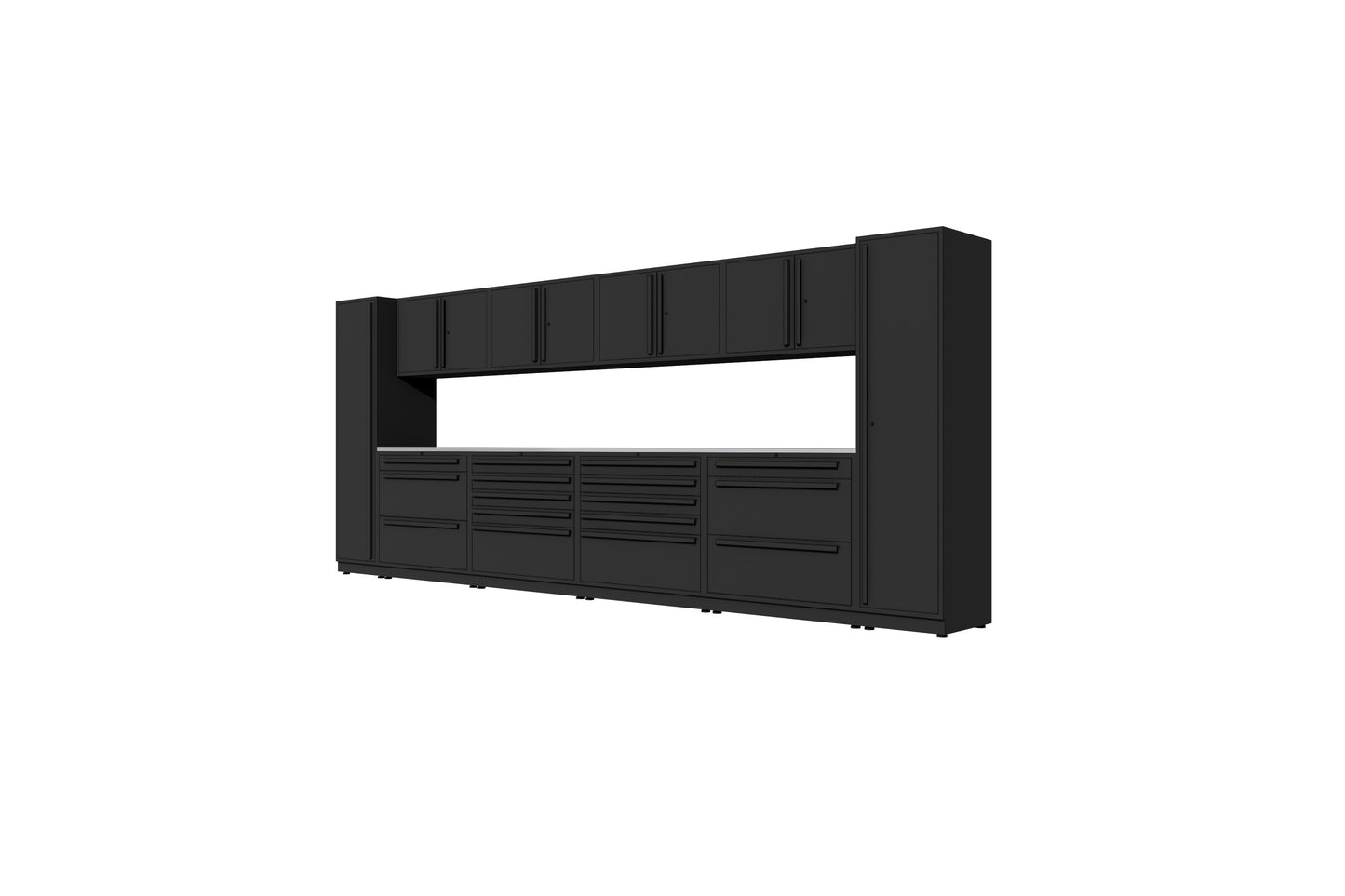 ProSlat Fusion Plus 240" Single Door Locker Preconfigured Array