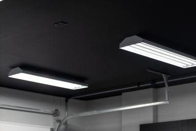 Basic Three Car Garage Lighting Solution