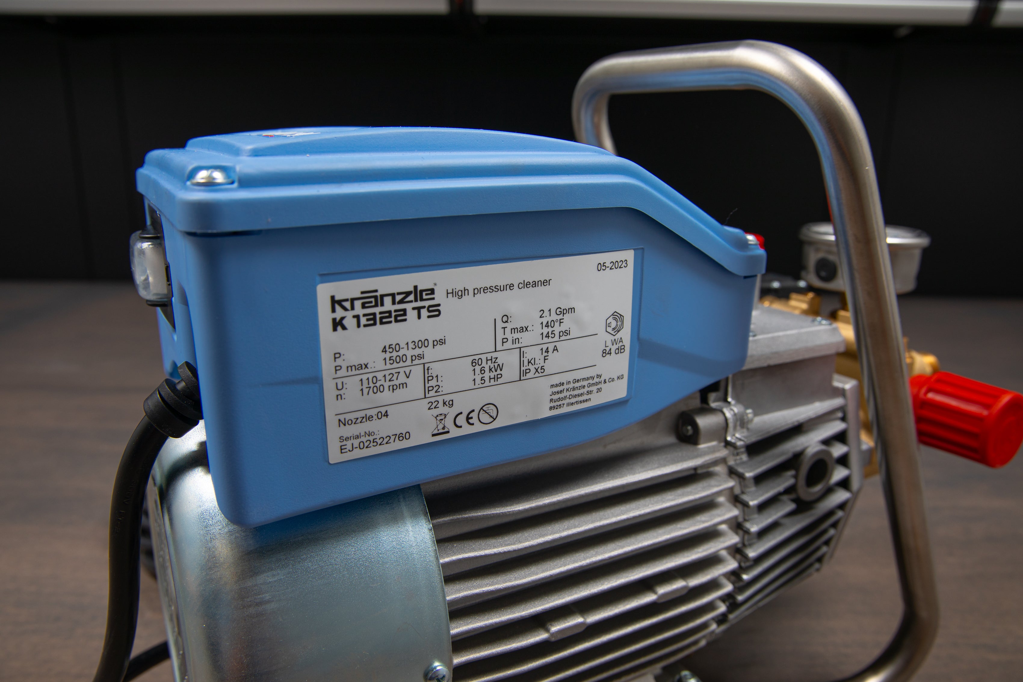 Kranzle K1322TS Pressure Washer | Obsessed Garage – Obsessed Garage