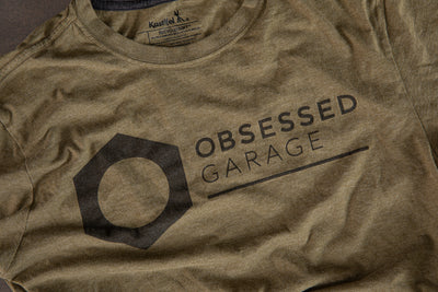 Obsessed Garage Modern Logo Tee