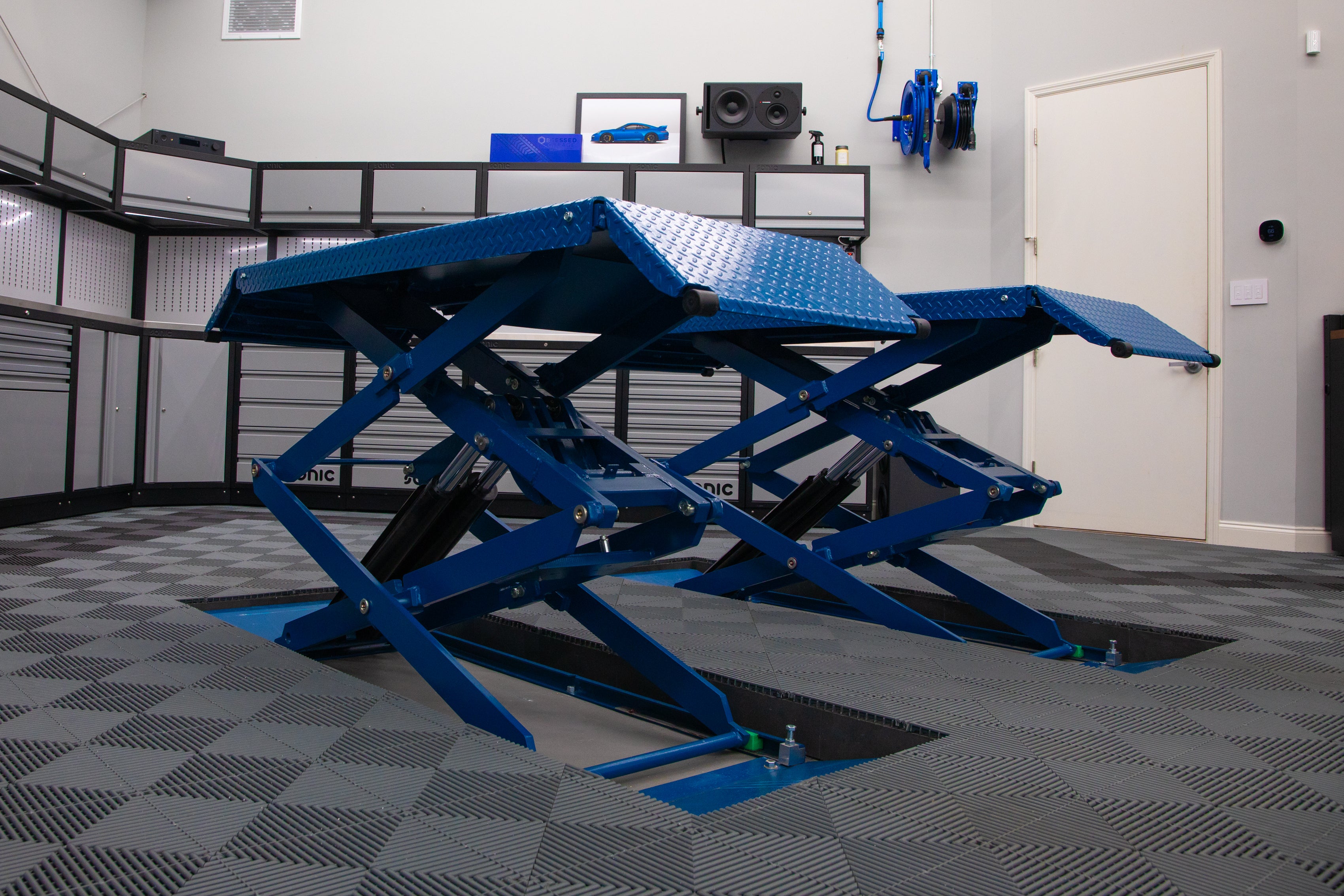 Nussbaum Jumbo HF 7 Hydraulic Scissor Lift 7000 lbs Capacity High