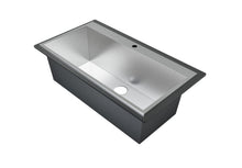 ProSlat 40 Inch Sink Black Powder Coat Work Surface