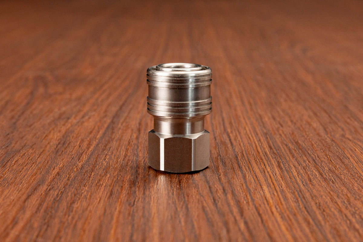 PRIMA Stainless Steel 1/4" Coupler