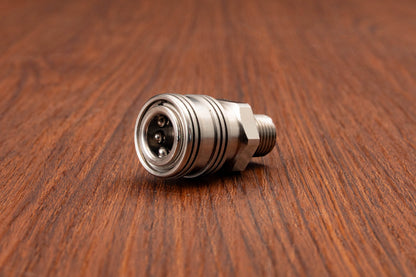 PRIMA Stainless Steel 1/4" Coupler