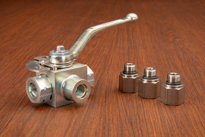 High-Pressure 3-Way Valve