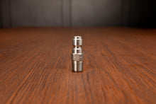 Stainless Steel 1/4" Male QD Plug