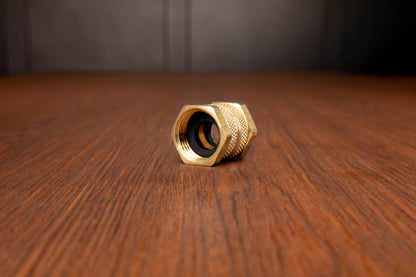 Brass 3/4" Female GHT to 3/4" Female GHT
