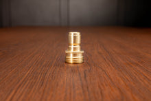 Brass Garden Hose 3/4” Male QD Plug