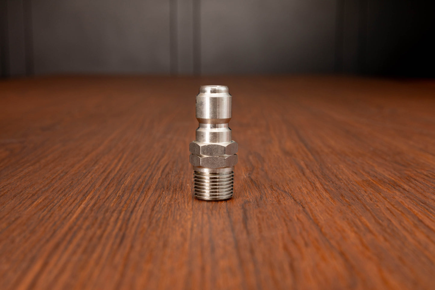 Stainless Steel 3/8" Male QD Plug