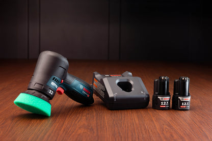 Bosch 3" 12V Cordless Random Orbit Polisher Kit
