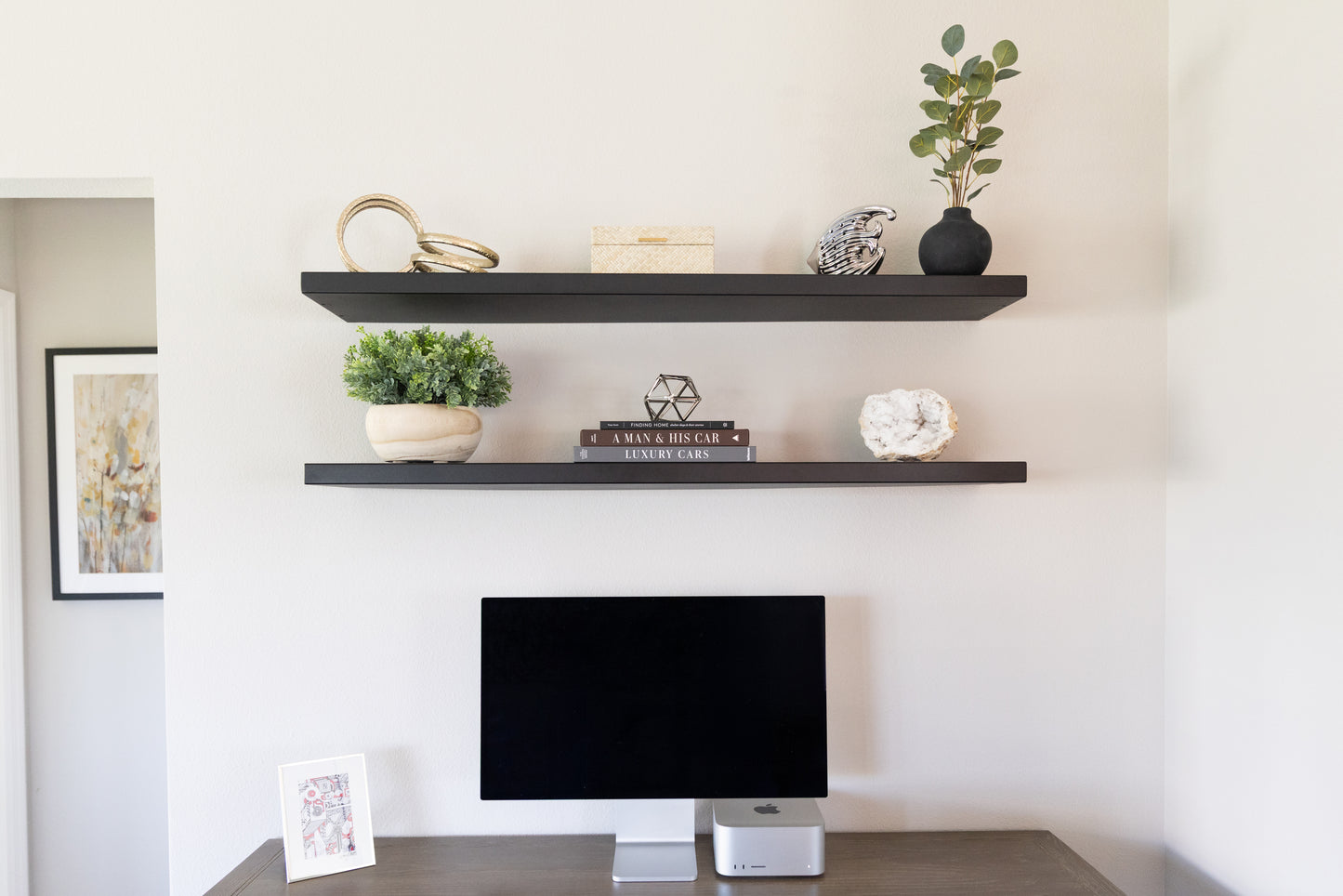 Obsessed Garage Floating Shelf