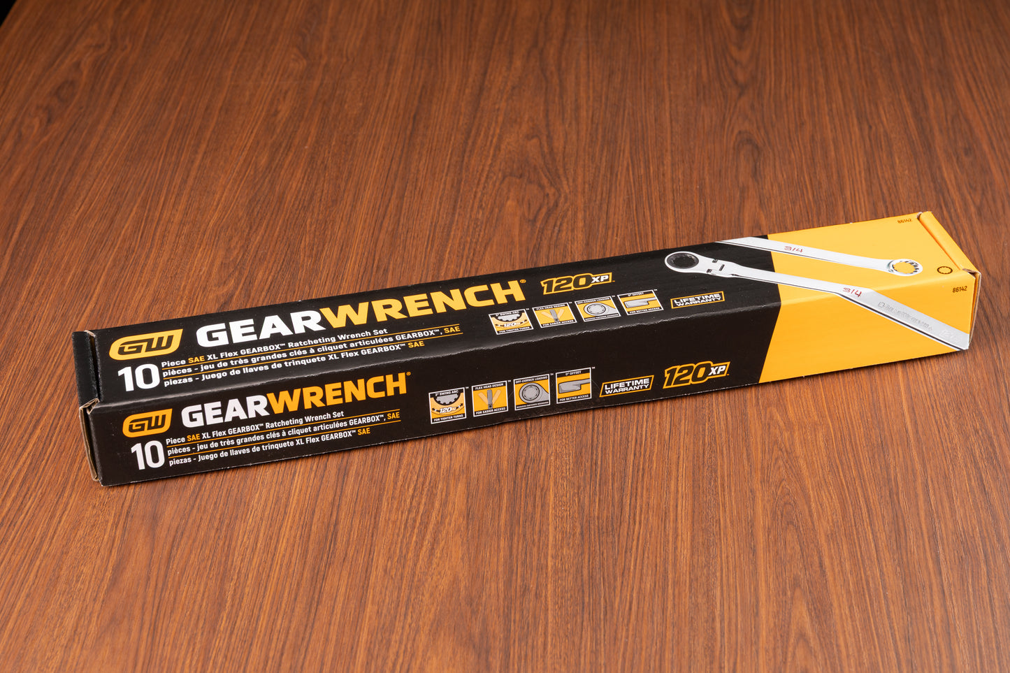 Extra-Long Flex Box-End Wrench Kit