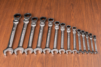 Flex-Head Ratcheting Wrench Kit
