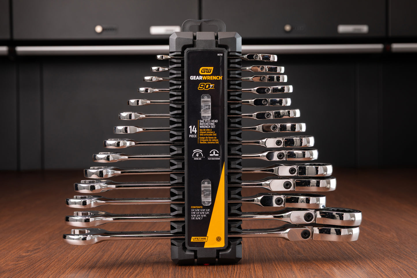 Flex-Head Ratcheting Wrench Kit