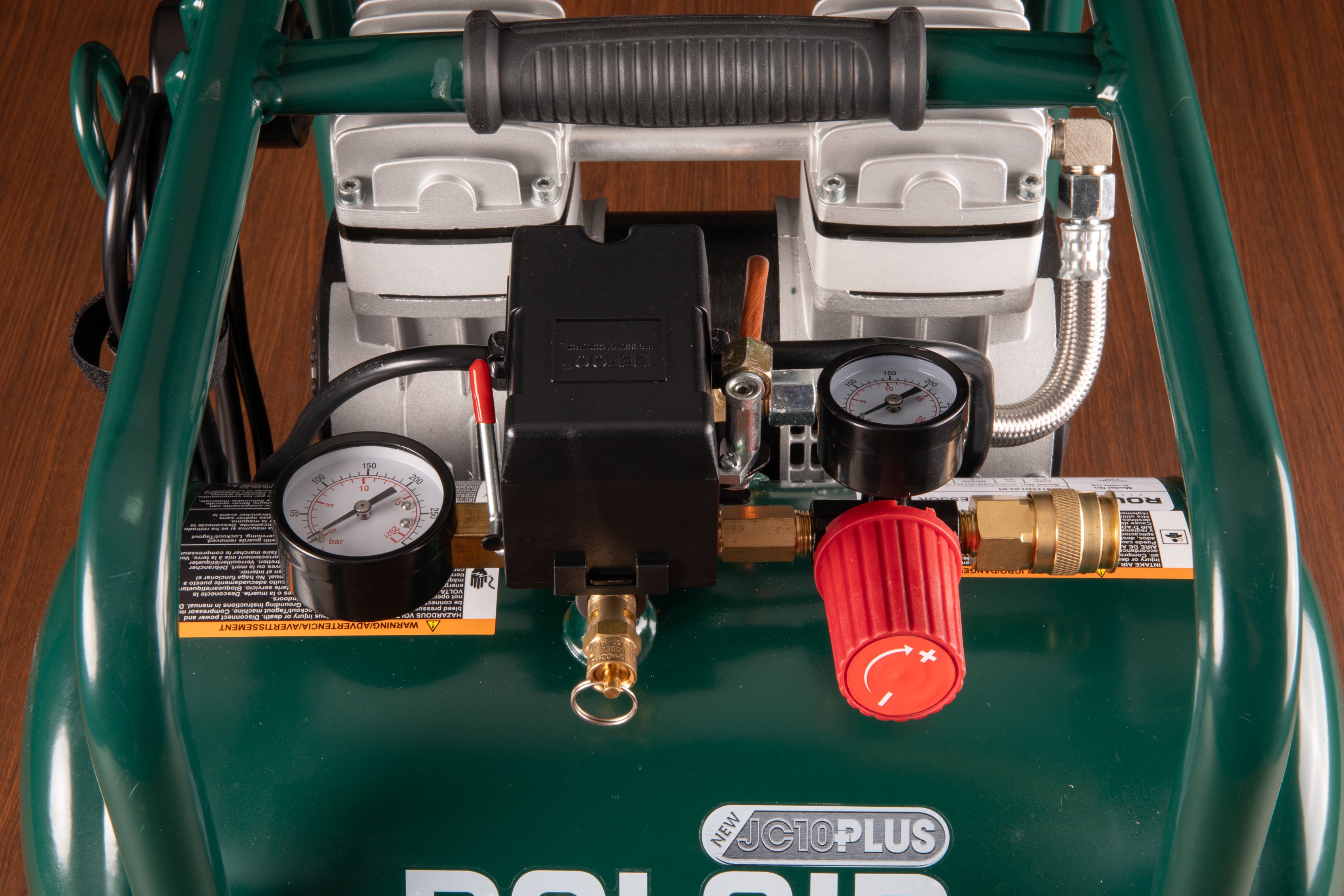 Rolair JC10PLUS 1 HP Oil-Free Direct Drive Air Compressor