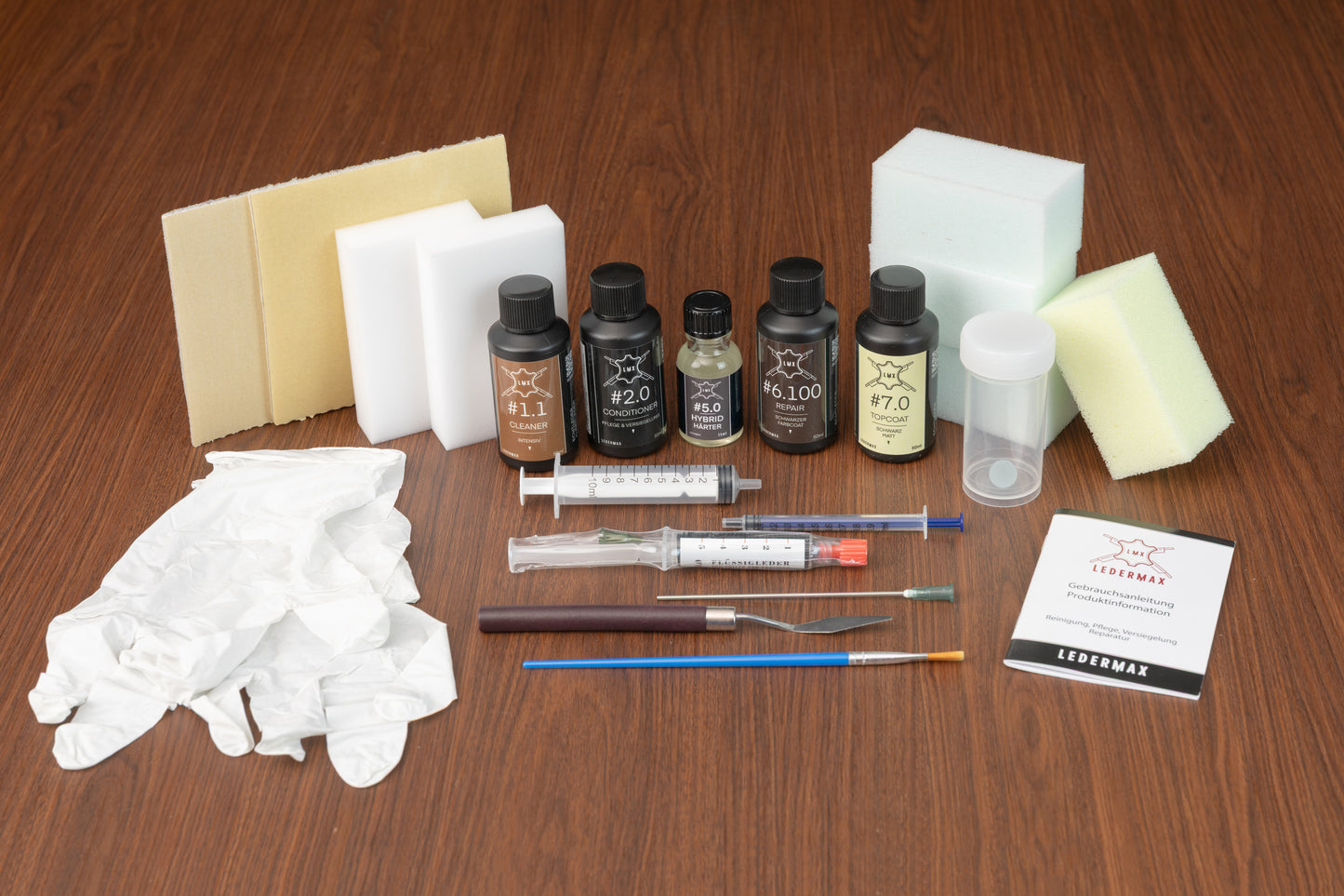 Ledermax Repair Kit for Artificial and Genuine Leather