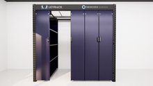 Levrack Storage Solution - Obsessed Garage Edition - Blue With Black Handles