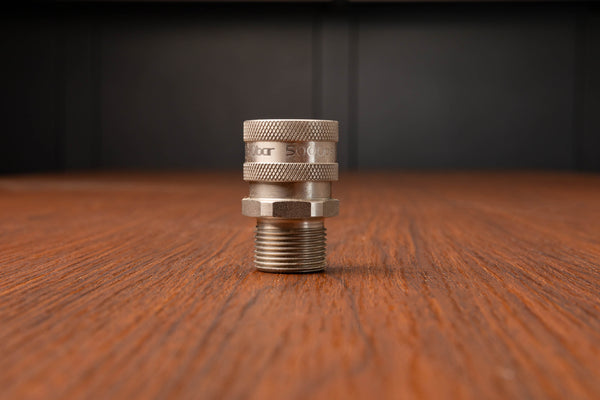Mosmatic T304 Stainless Steel M22 Male to 3/8