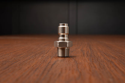 Mosmatic T304 SS 3/8" Male QD Plug