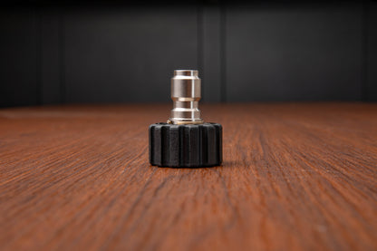 Mosmatic T304 SS M22 Female (15mm) to 3/8" QD Plug