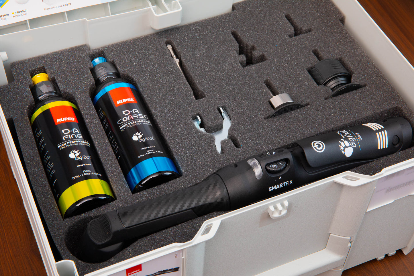 RUPES iBrid Nano II Cordless Polisher Systainer Kit (HR81MLII/US/LUX)