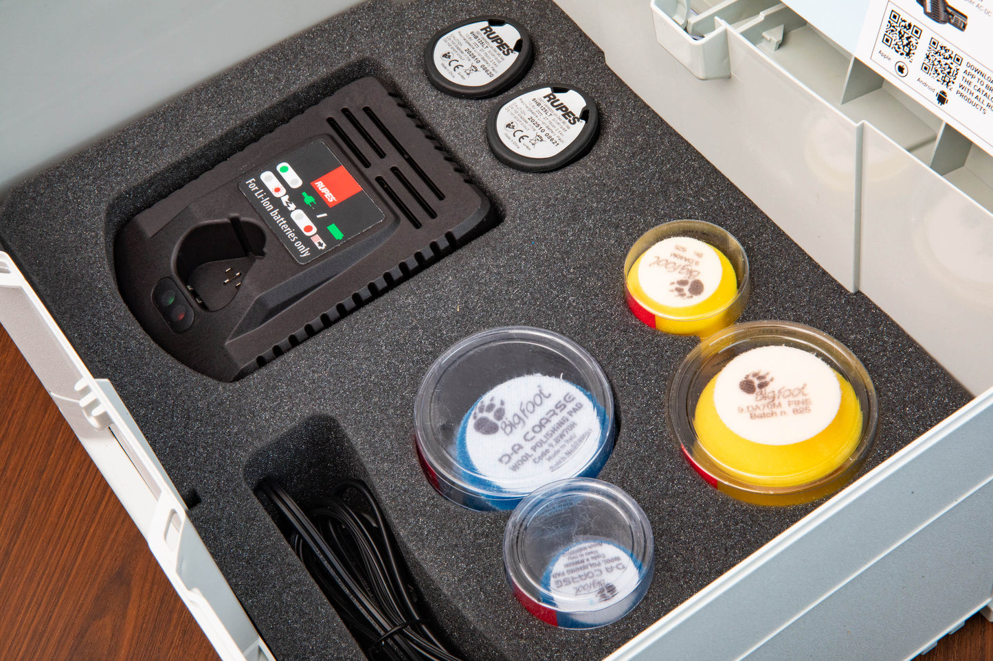 RUPES iBrid Nano II Cordless Polisher Systainer Kit (HR81MLII/US/LUX)