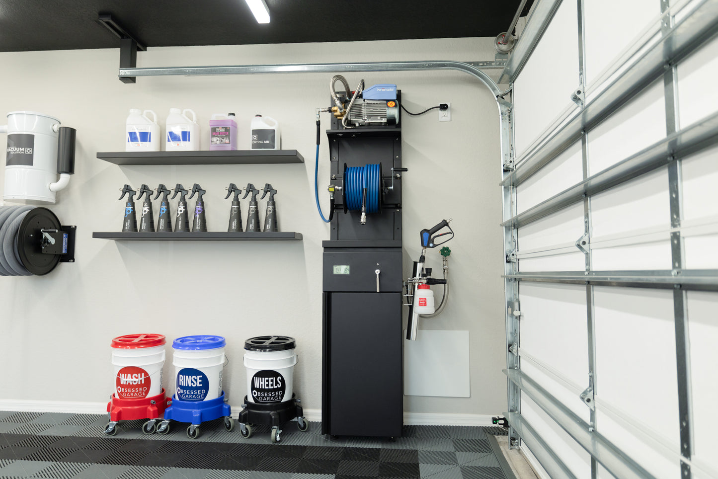 Obsessed Garage Wash Station (Single Pressure Washer)
