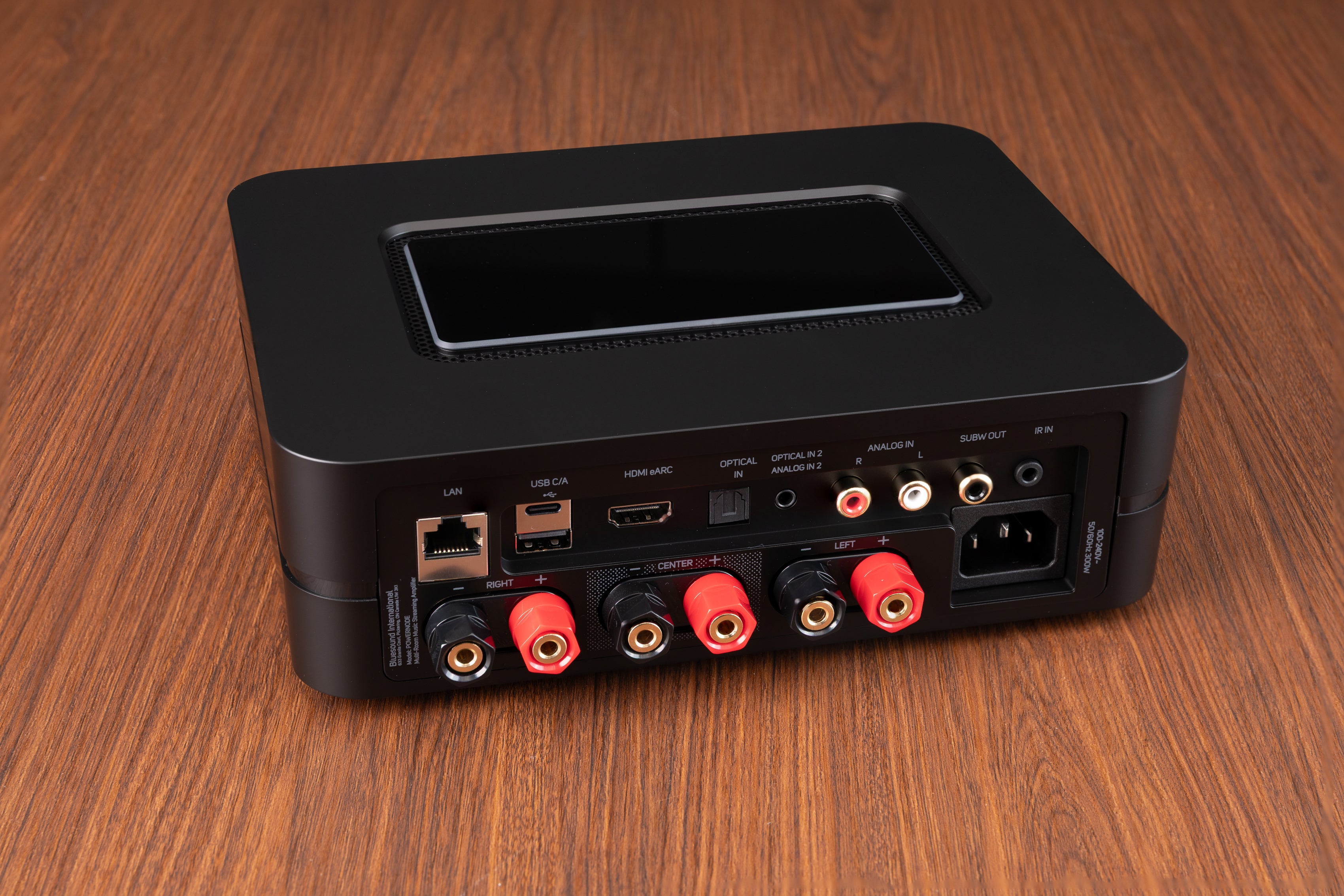 Bluesound PowerNode High-Resolution Music Streamer with Built-in