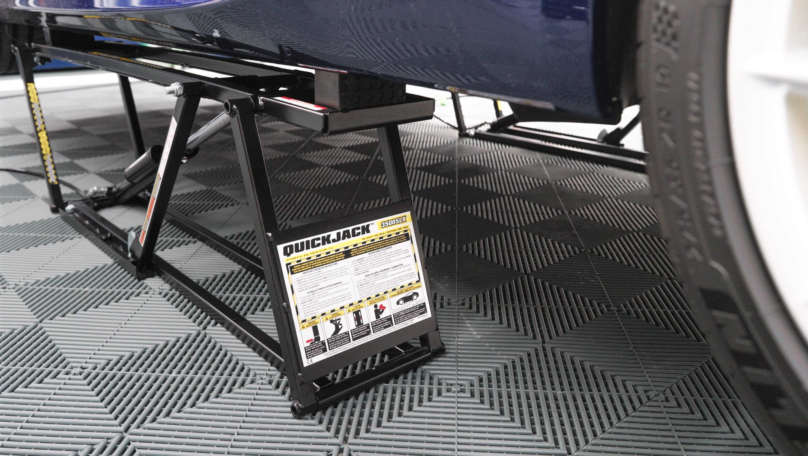 QuickJack 3500SLX Lightweight 3,500 lbs Capacity Car Lift