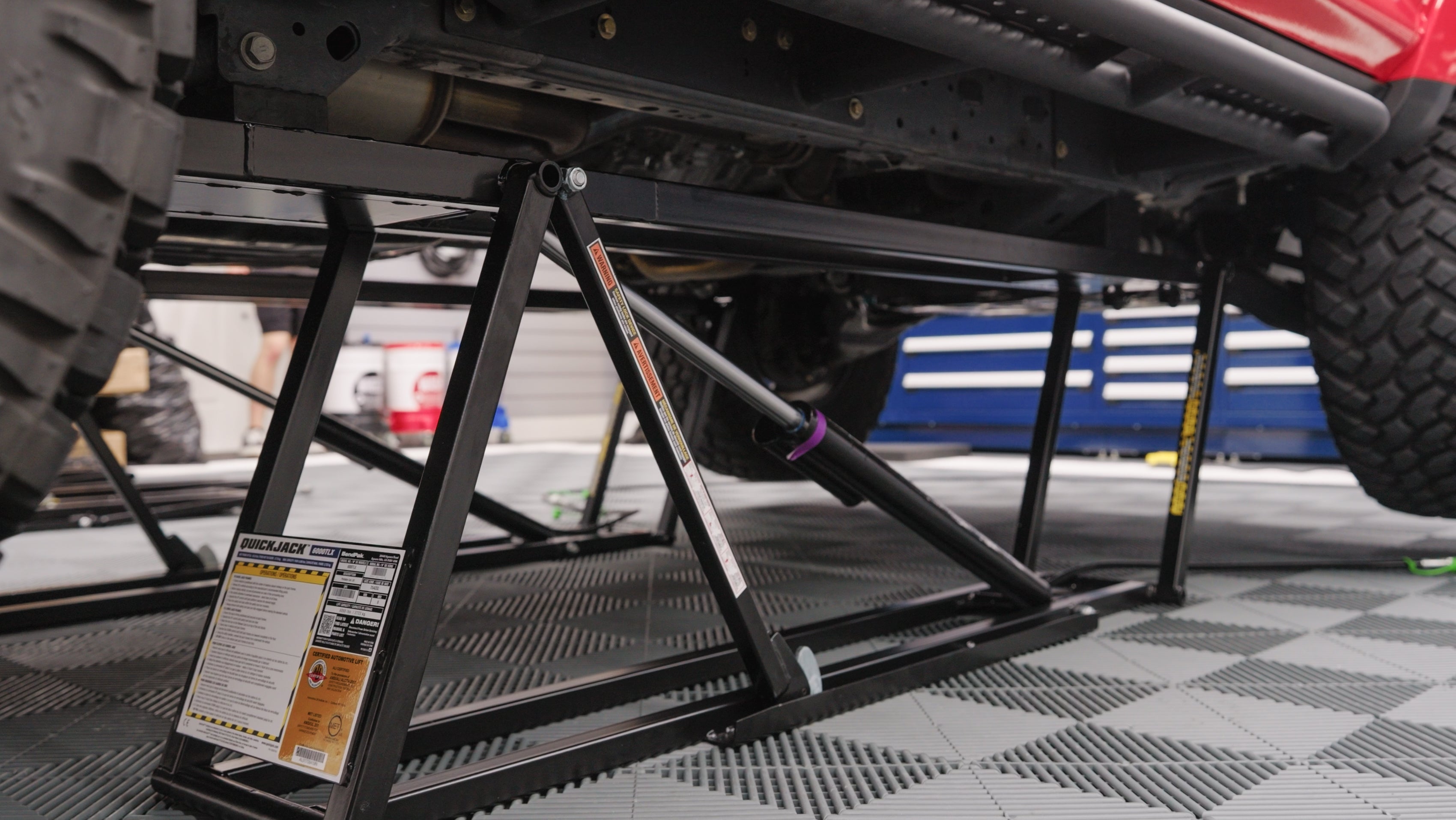 QuickJack 6000TLX Car Lift – 6,000 lb Capacity, Extra-Long