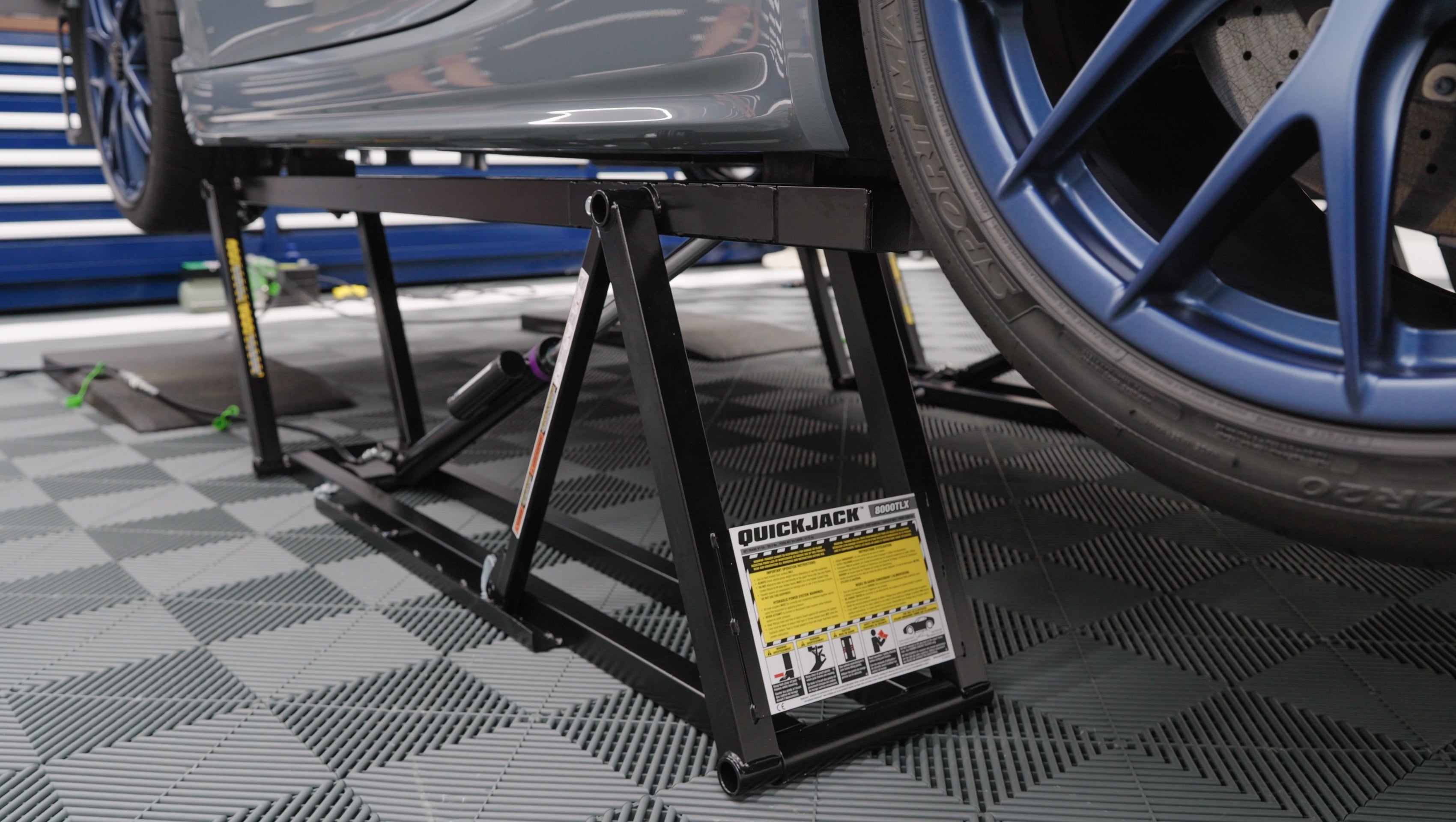 QuickJack 8000TLX Car Lift – 8,000 lb Capacity, Extra Long