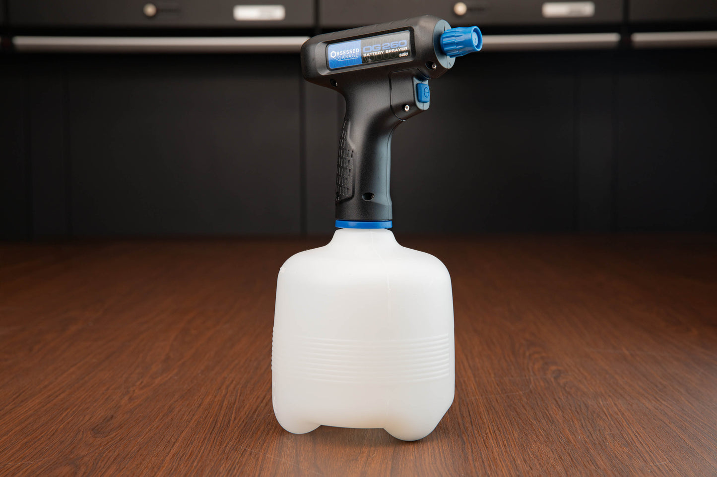 Obsessed Garage Battery Powered Sprayer by Solo