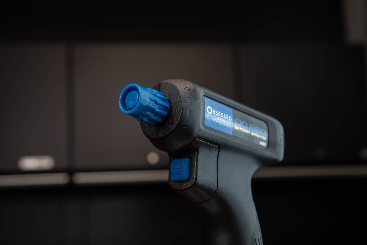 Obsessed Garage Battery Powered Sprayer by Solo