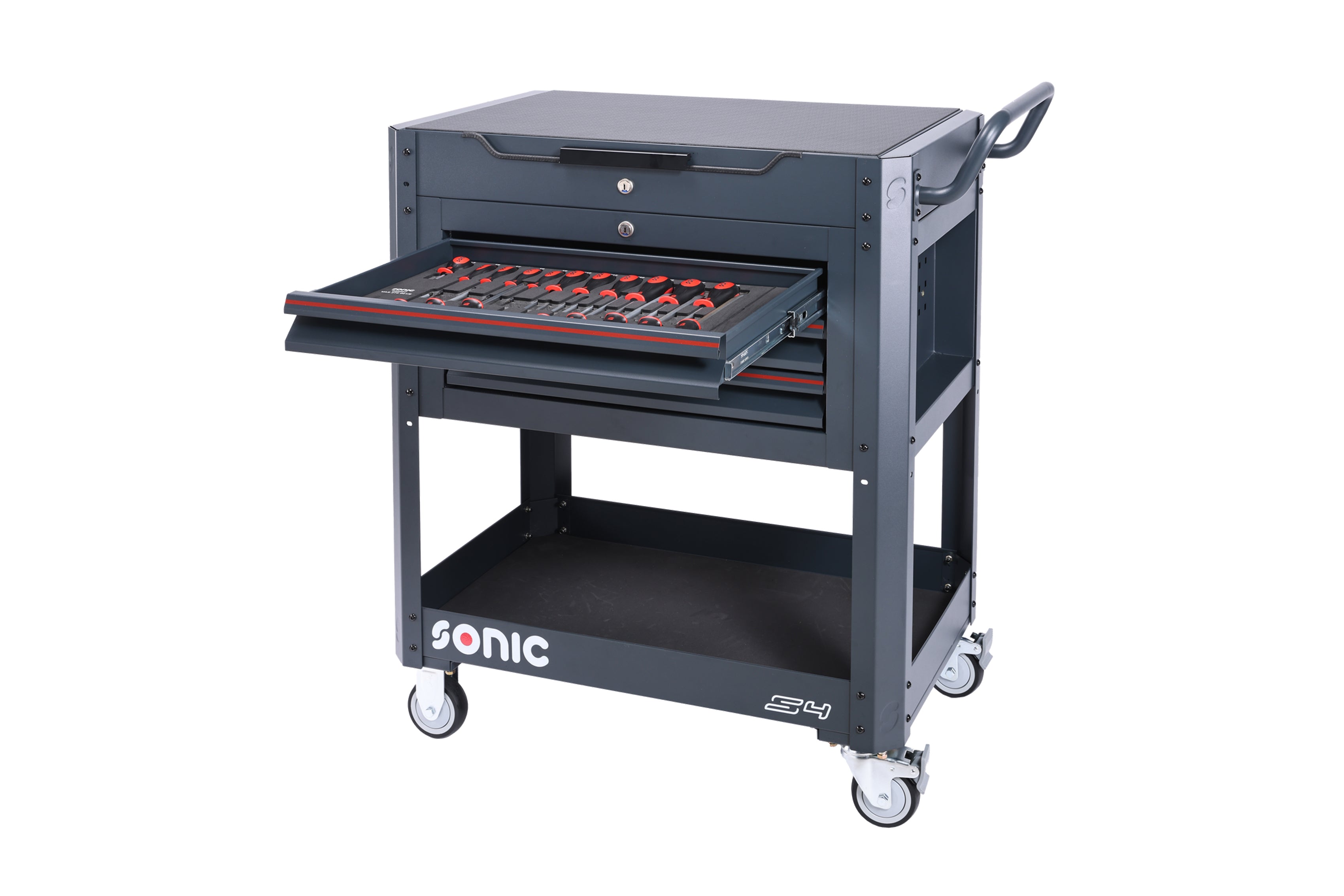 NEXT S4 Service Cart with Lid – Obsessed Garage