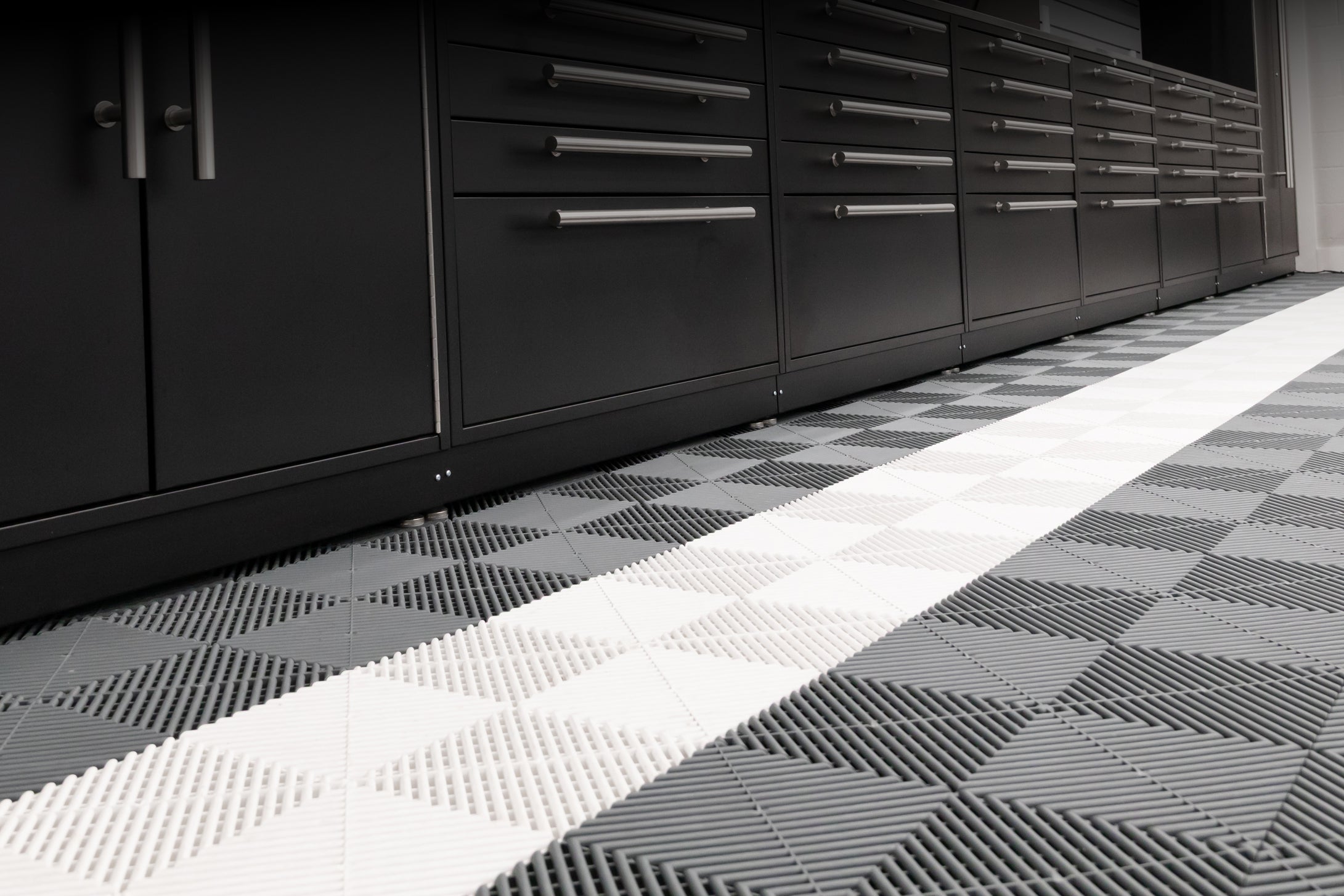 Swisstrax Ribtrax Garage Flooring - Durable, Customizable, and