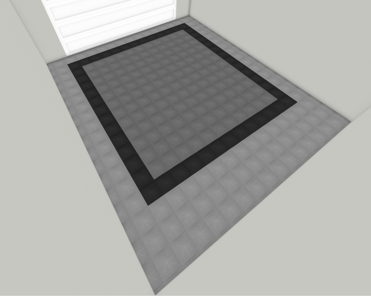 Two Car Swisstrax Flooring Solution