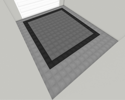 Two Car Swisstrax Flooring Solution