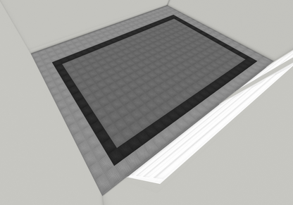 Three Car Swisstrax Flooring Solution