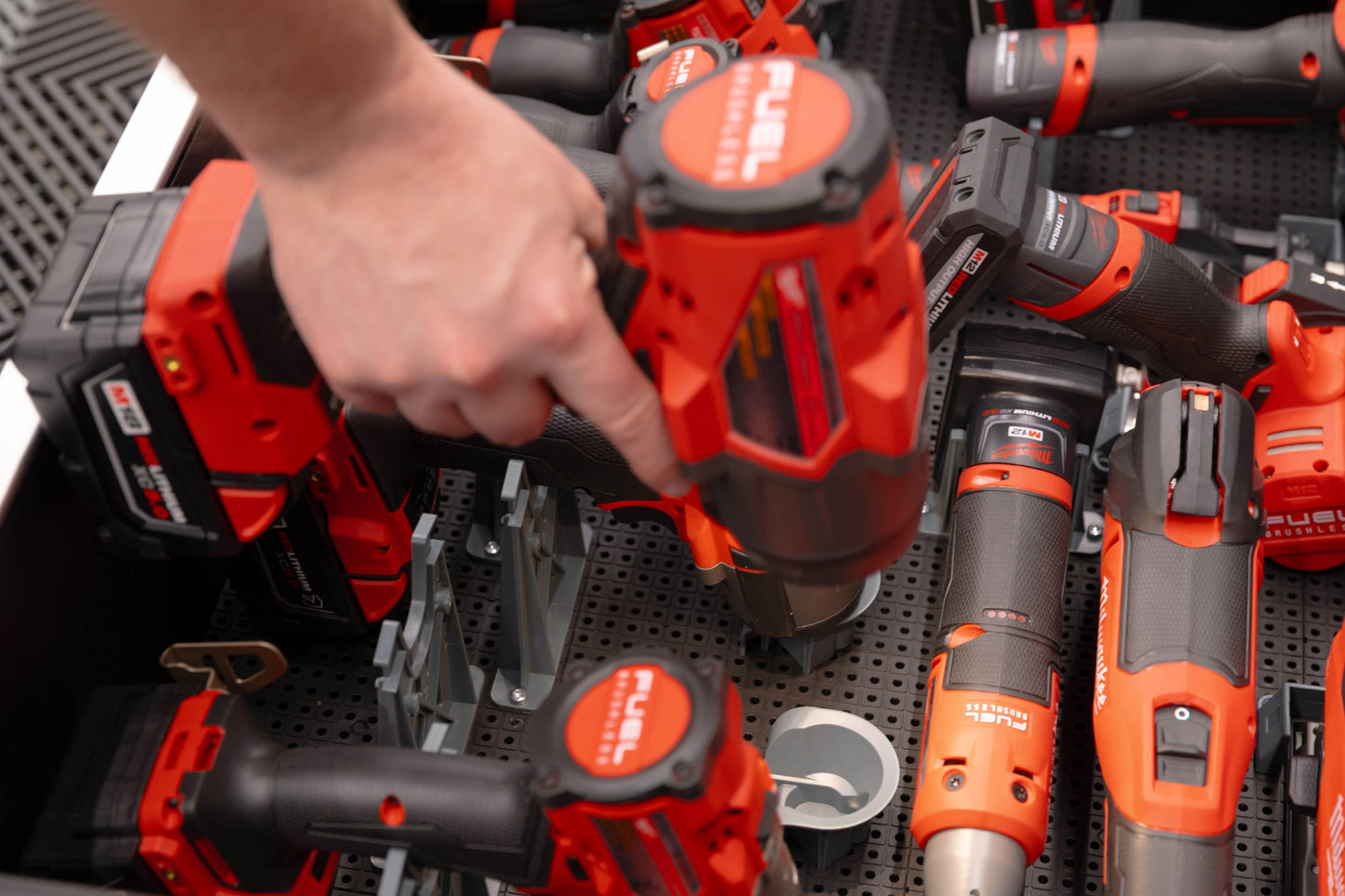 Tool Grid Power Tool Holders